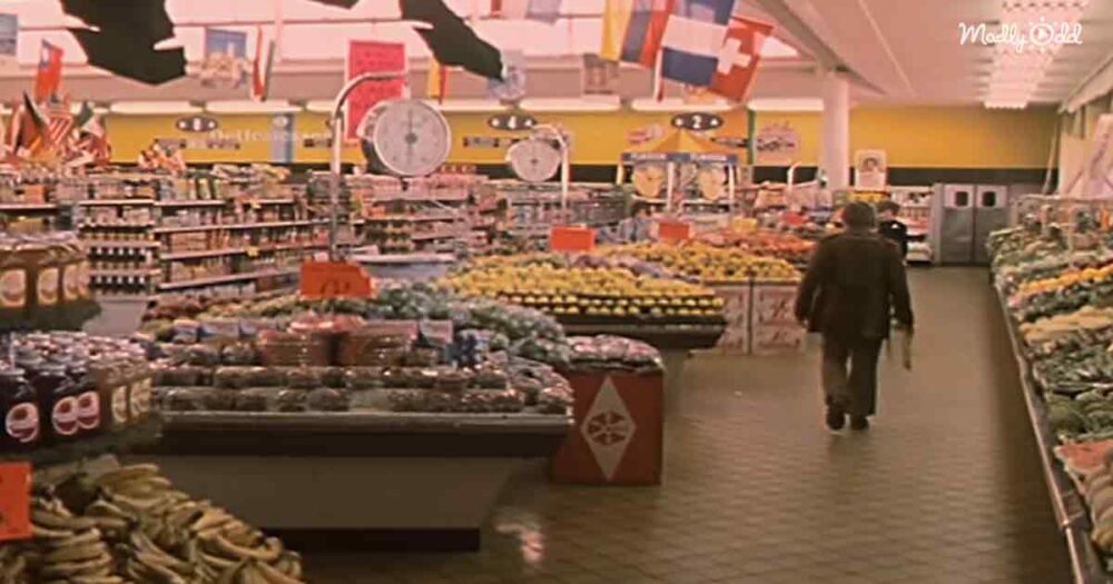 Supermarket - 1971 grocery shopping