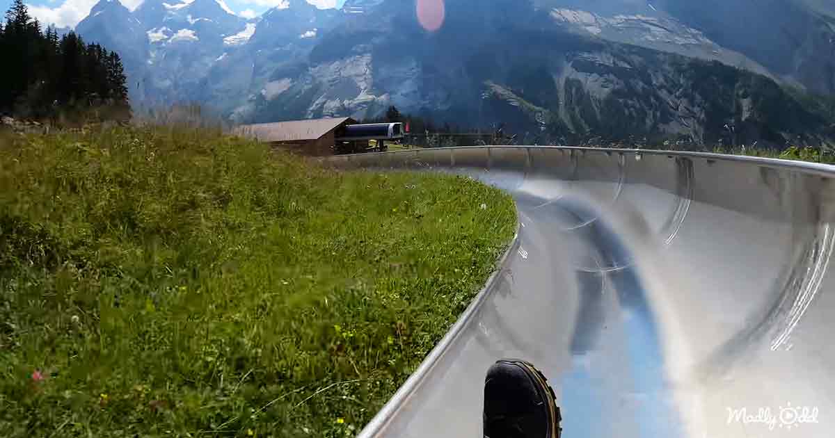 Switzerland mountain coaster