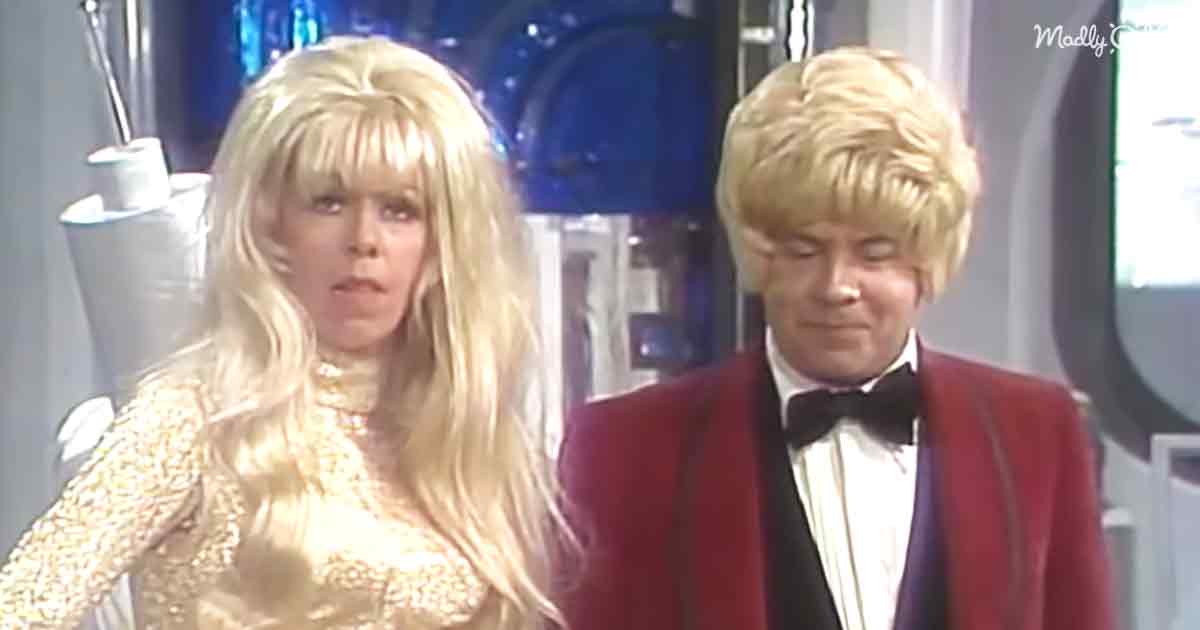 Tim Conway and Carol Burnett