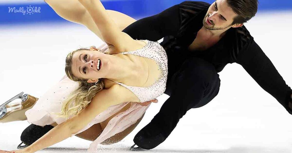 Ice dancers