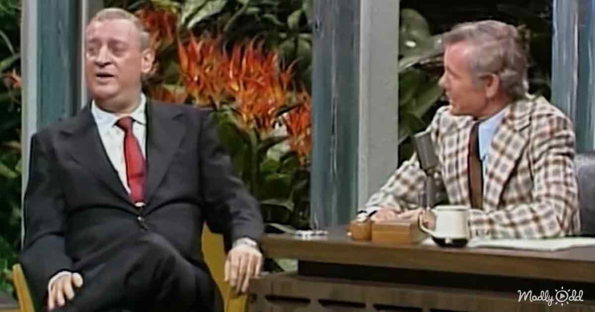 Johnny Carson and Rodney Dangerfield 