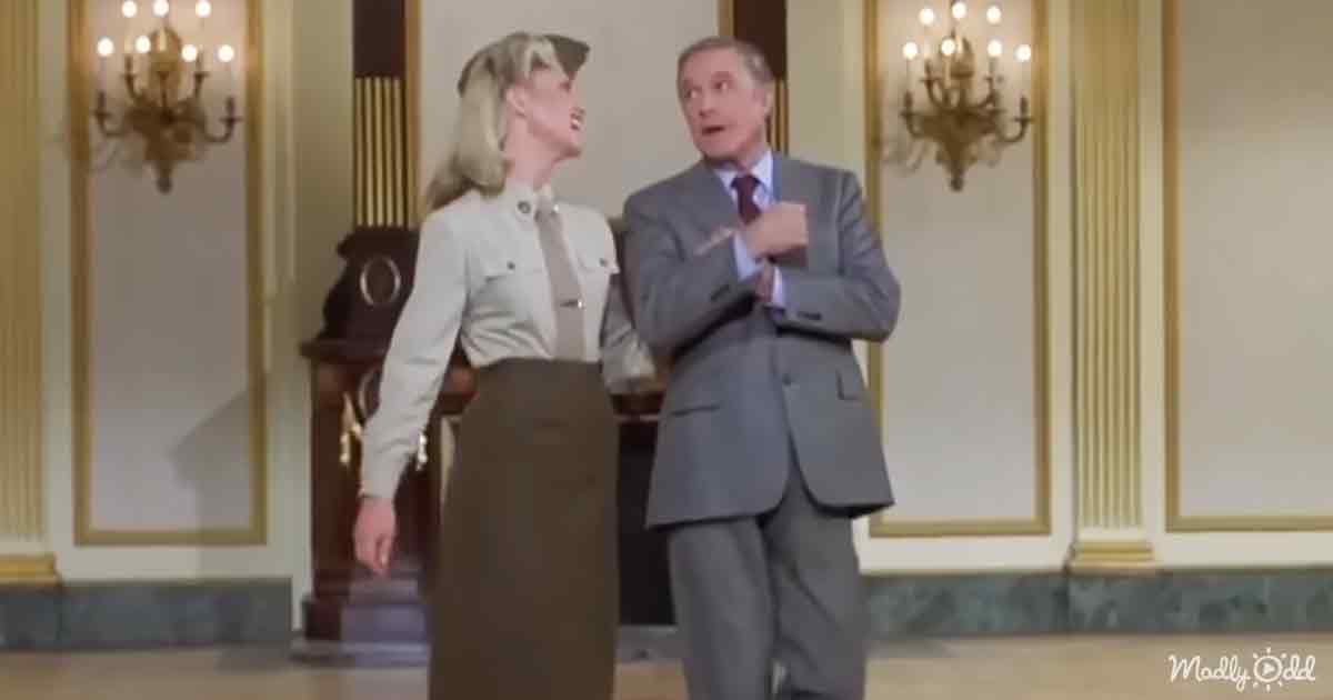 Olivia Newton-John and Gene Kelly