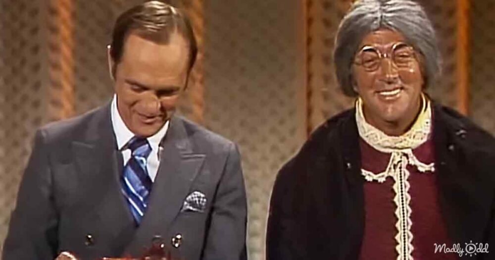 Bob Newhart and Dean Martin