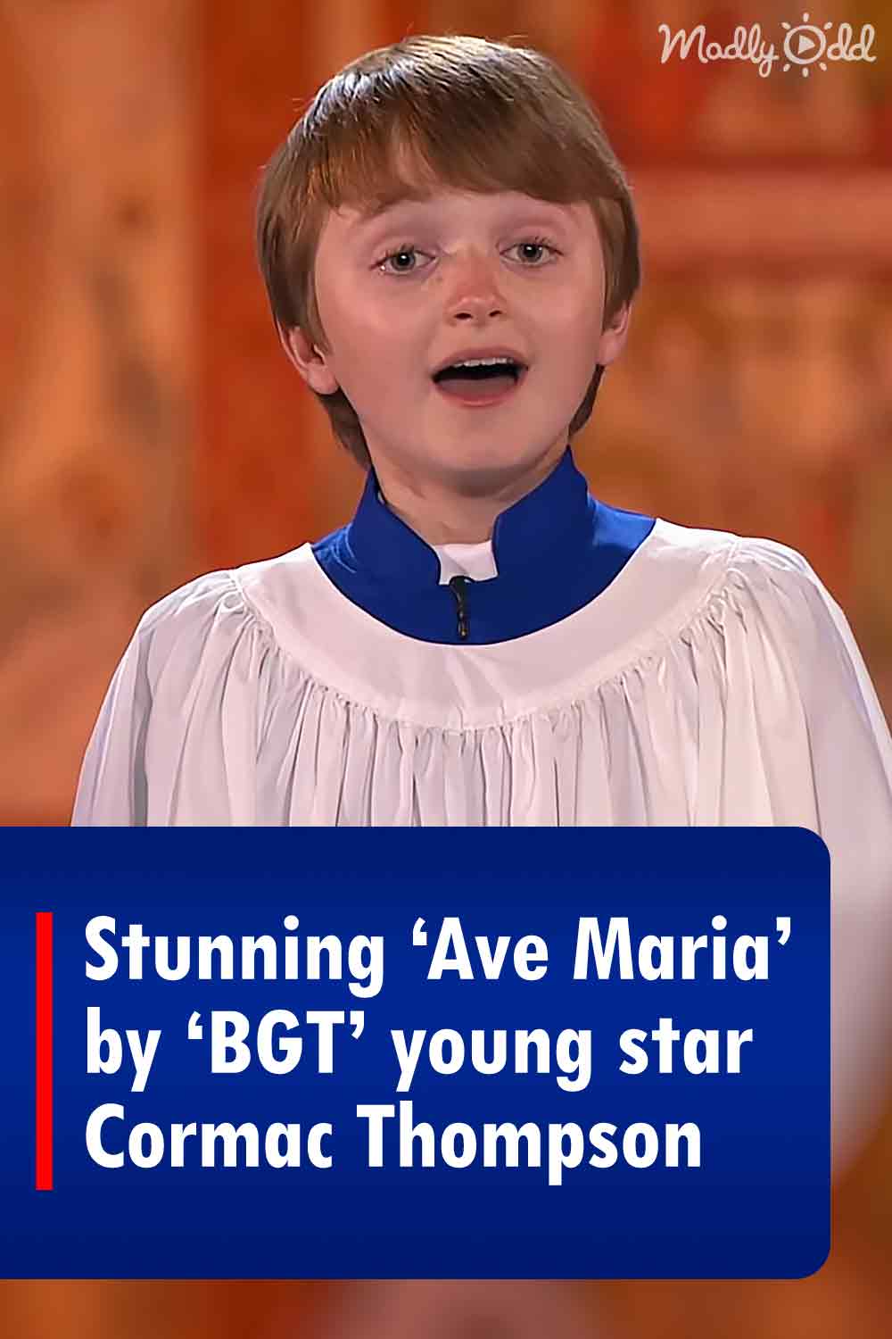 Stunning ‘Ave Maria’ by ‘BGT’ young star Cormac Thompson