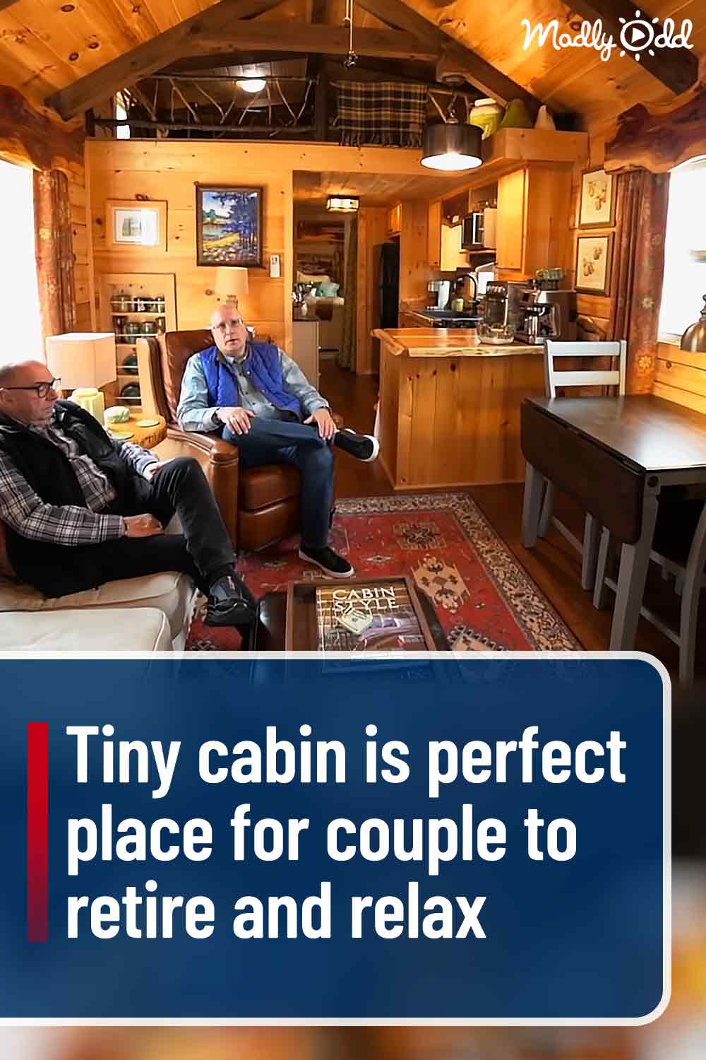 Tiny cabin is perfect place for couple to retire and relax