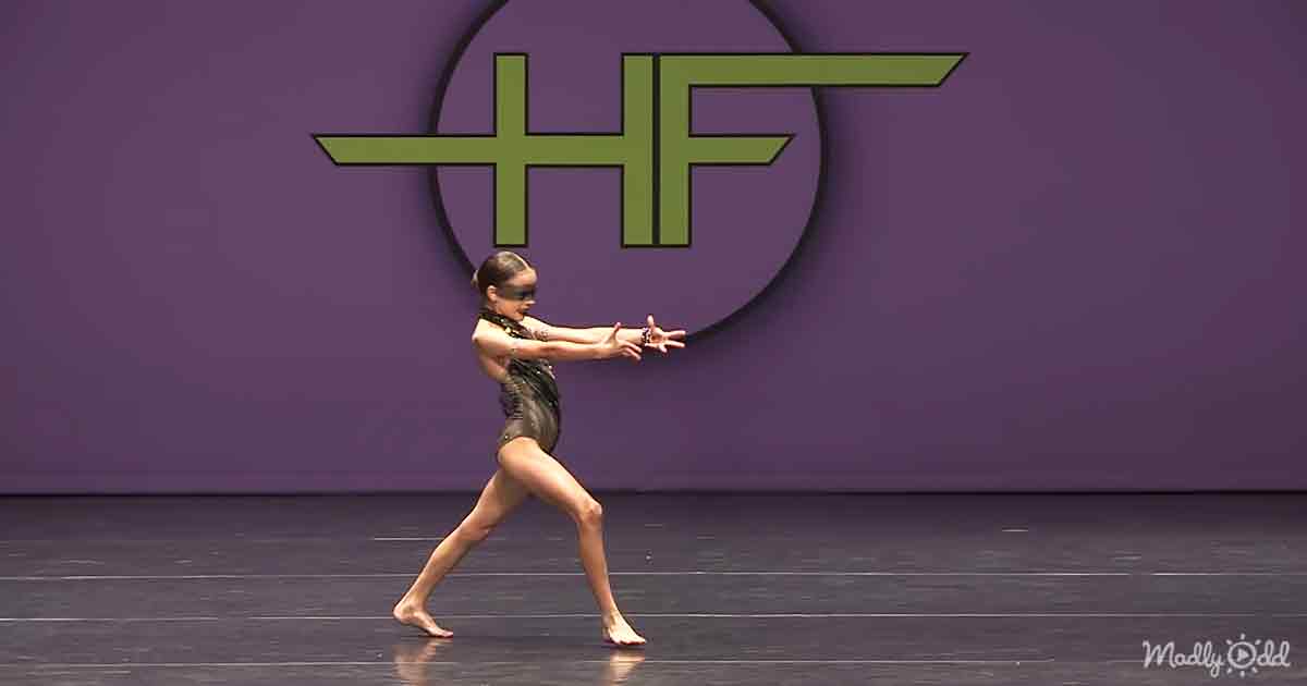 9-year-old contemporary dancer