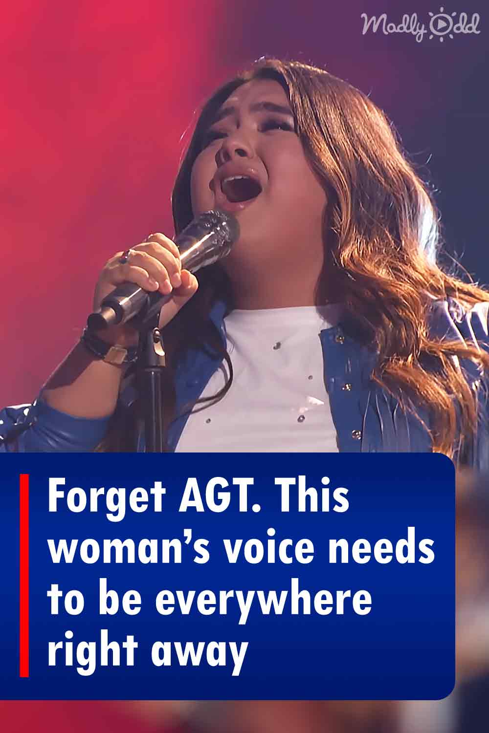 Forget AGT. This woman’s voice needs to be everywhere right away