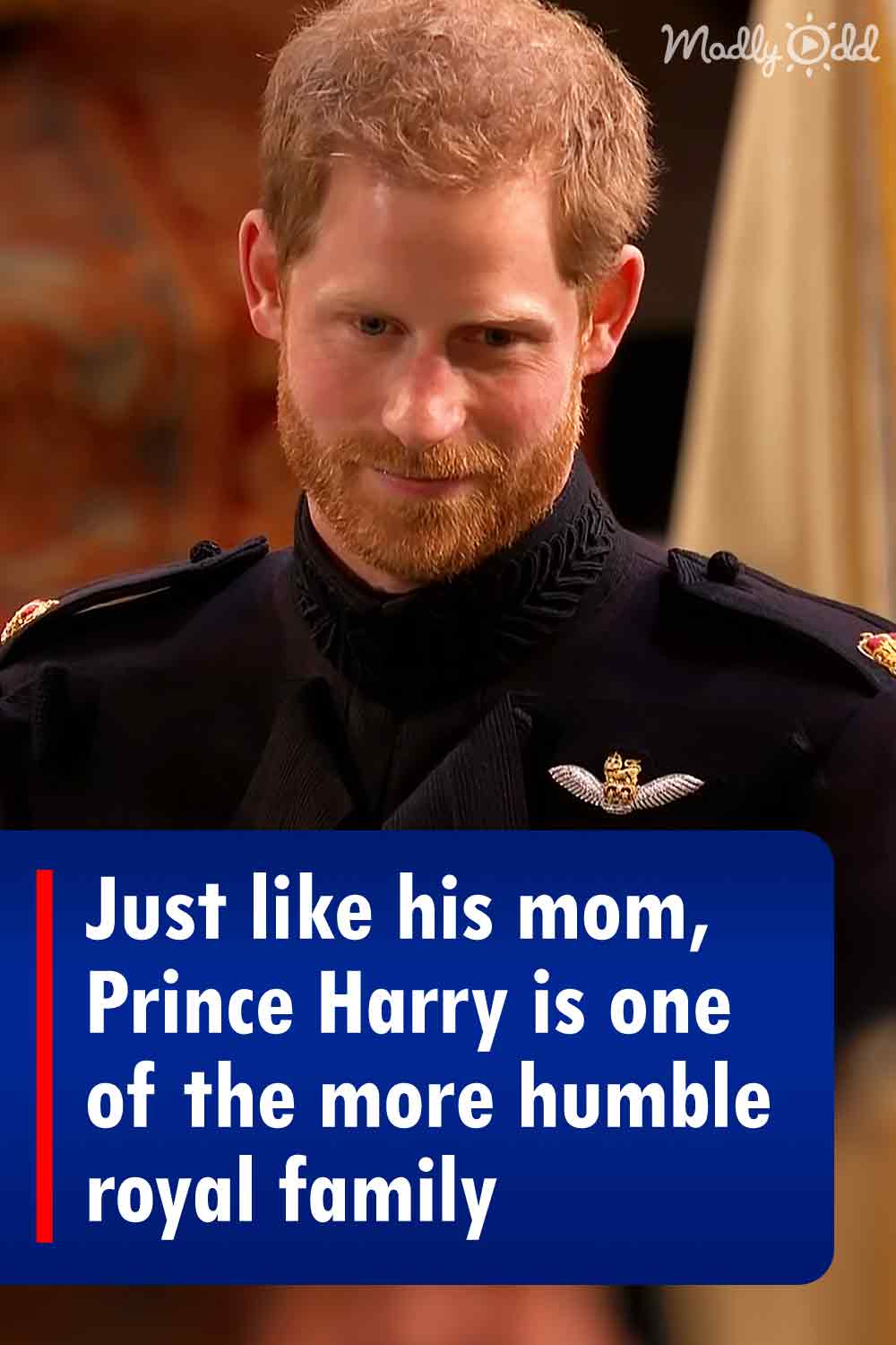 Just like his mom, Prince Harry is one of the more humble royal family members
