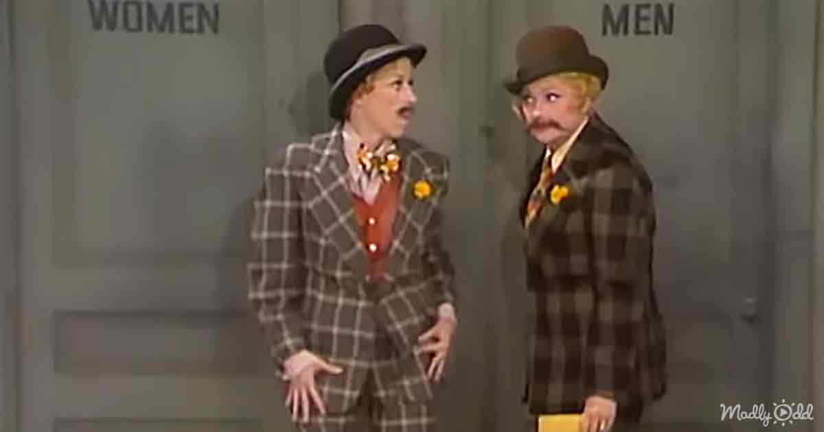 Lucille Ball and Carol Burnett