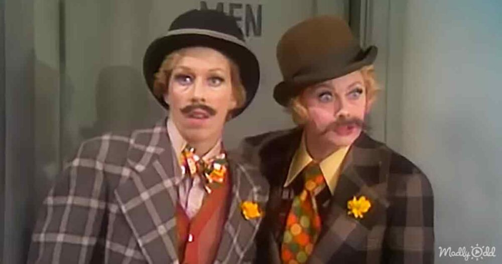 Lucille Ball and Carol Burnett