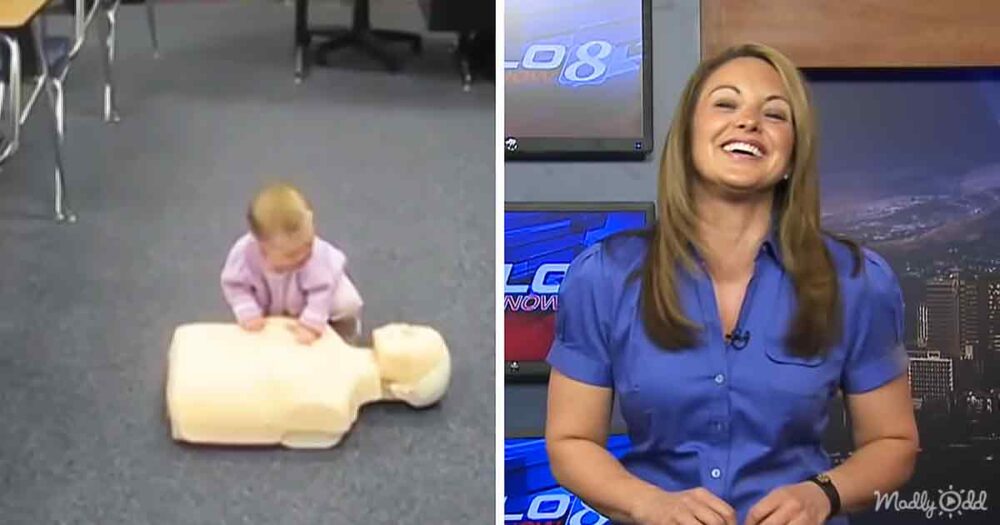 CPR-trained baby