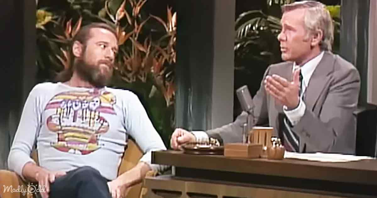 George Carlin and Johnny Carson