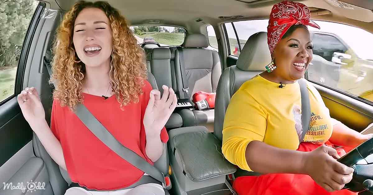 The Original Singer Of Never Enough Does Epic Carpool Karaoke Madly