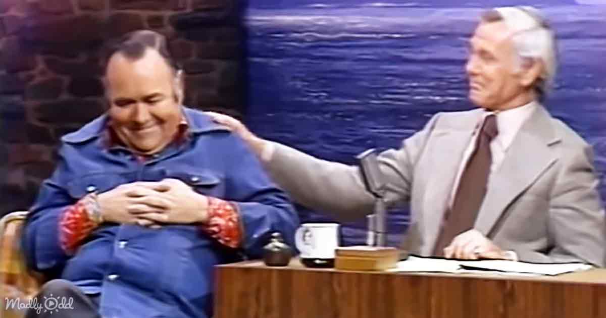 Johnny Carson and Jonathan Winters