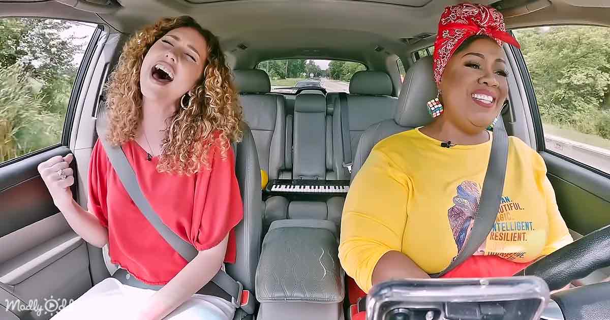 The Original Singer Of Never Enough Does Epic Carpool Karaoke Madly