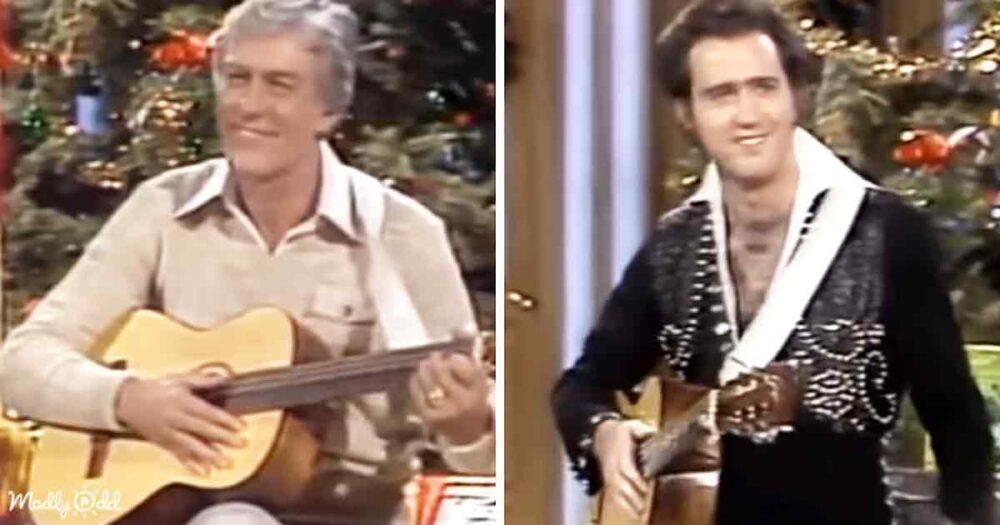 Dick Van Dyke and Andy Kaufman