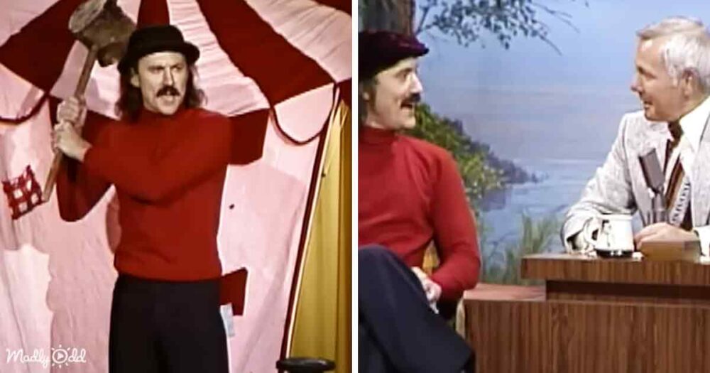 Gallagher and Johnny Carson