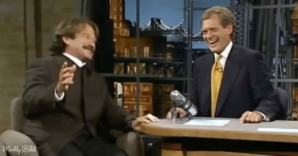 Robin Williams and David Letterman