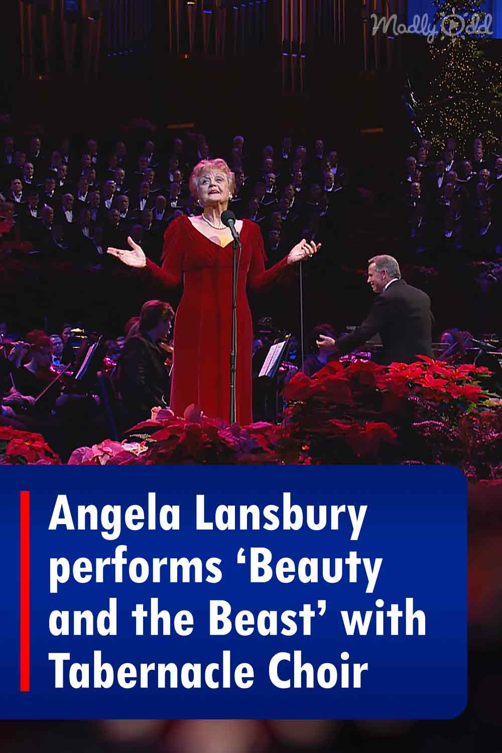 Angela Lansbury performs ‘Beauty and the Beast’ with Tabernacle Choir