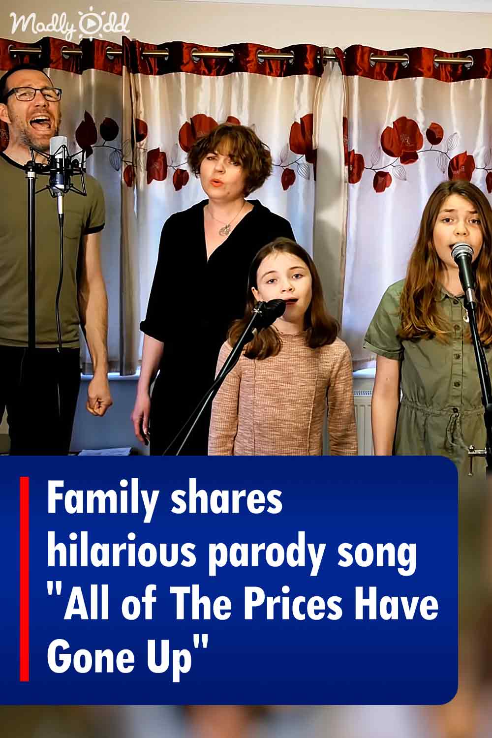 Family shares hilarious parody song \