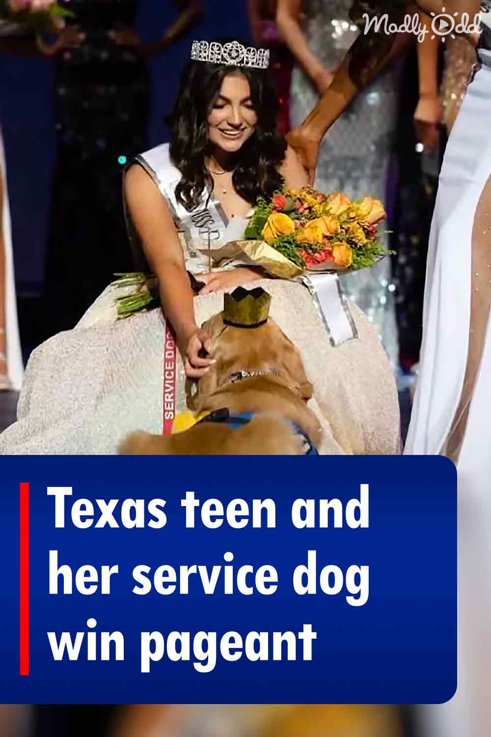 Texas teen and her service dog win pageant
