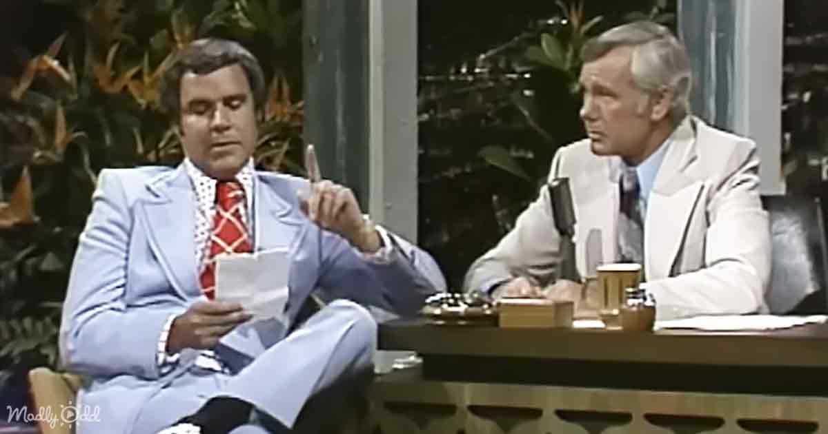 Johnny Carson and Rich Little