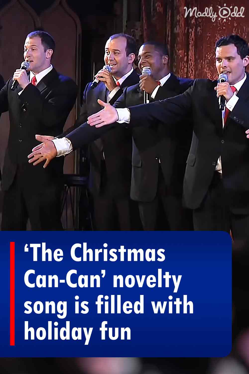‘The Christmas CanCan’ novelty song is filled with holiday fun Madly