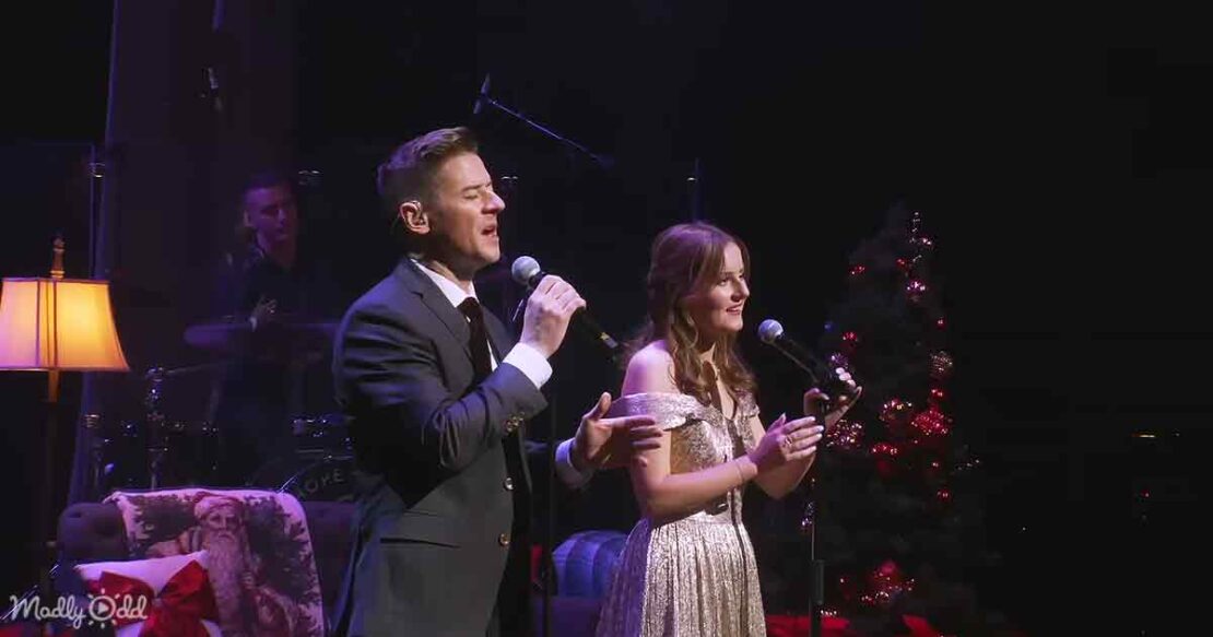Fatherdaughter duo Mat & Savanna Shaw perform uplifting duet of ‘The