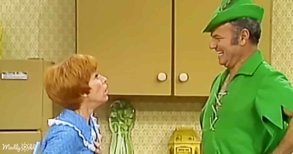 Carol Burnett and Harvey Korman