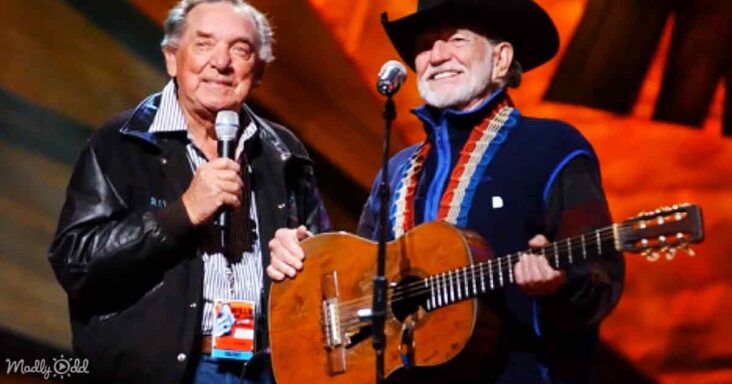Willie Nelson and Ray Price