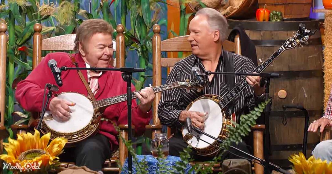 Yeehaw! Roy Clark and Buck Trent reunite for a ruckus ‘Dueling Banjos’ Madly Odd!