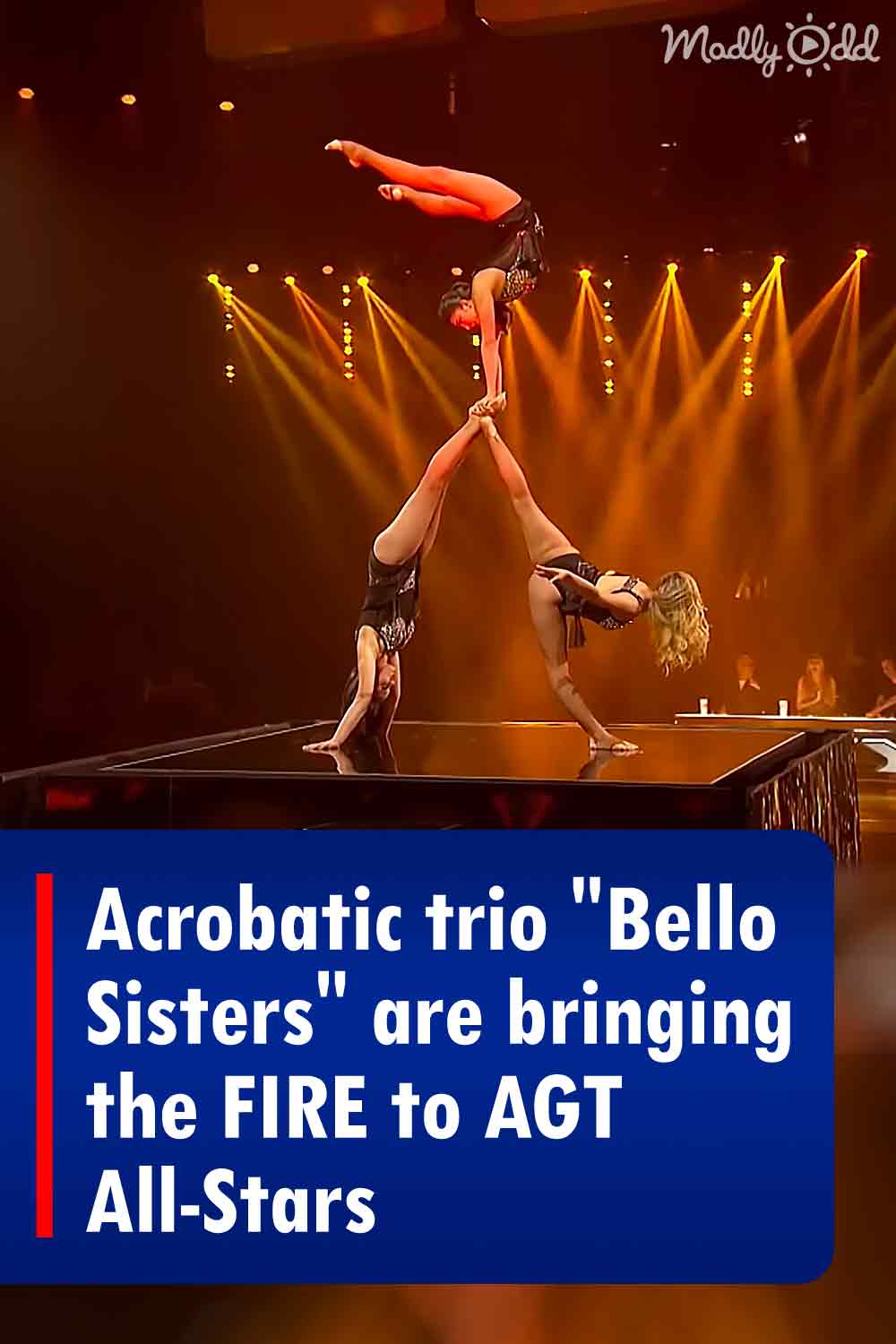 Acrobatic trio \
