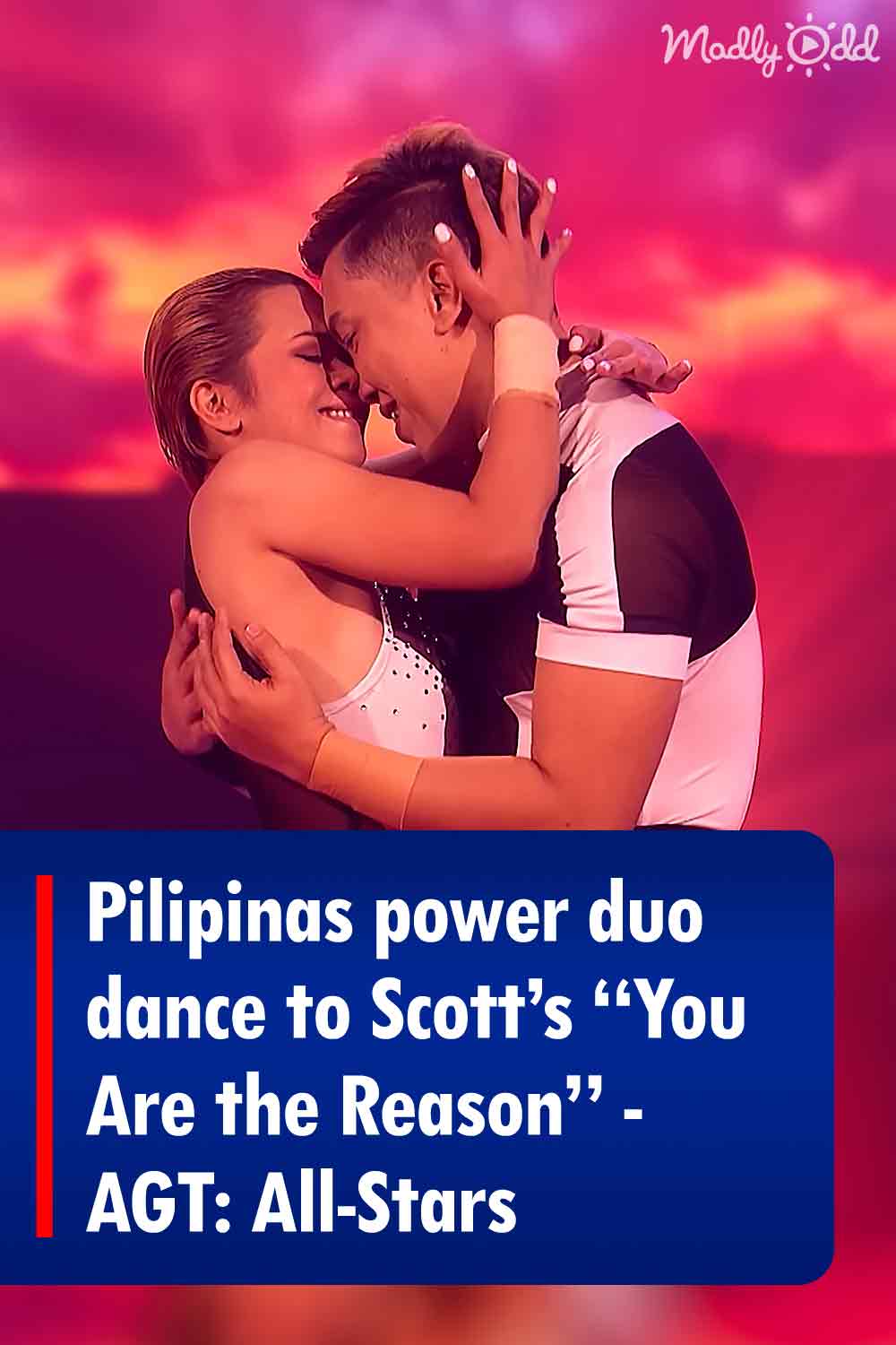 Pilipinas power duo dance to Scott’s “You Are the Reason” - AGT: All-Stars