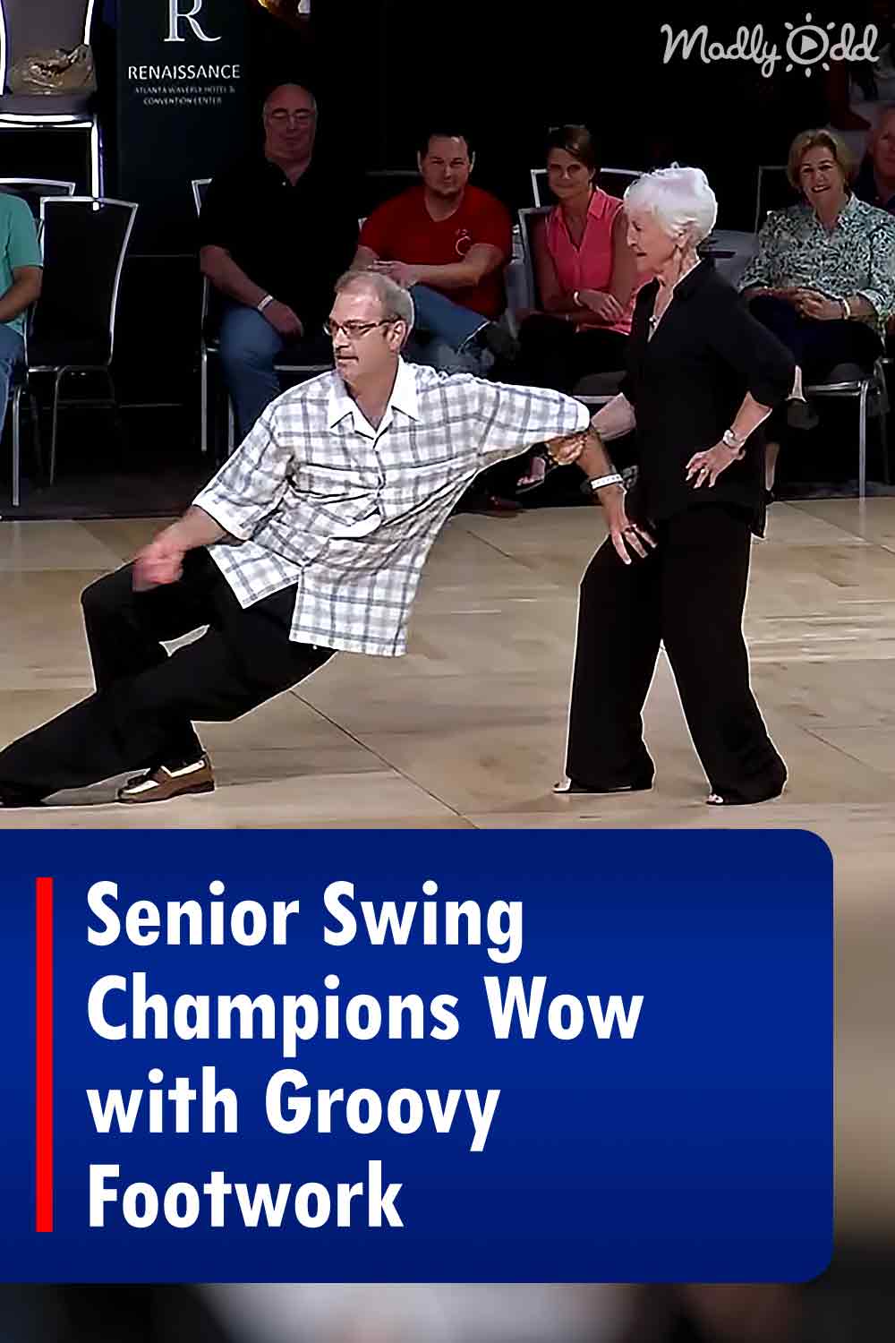Senior Swing Champions Wow with Groovy Footwork