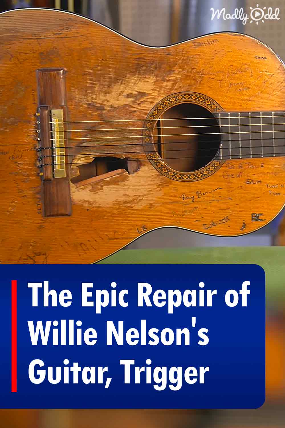 The Epic Repair of Willie Nelson\'s Guitar, Trigger