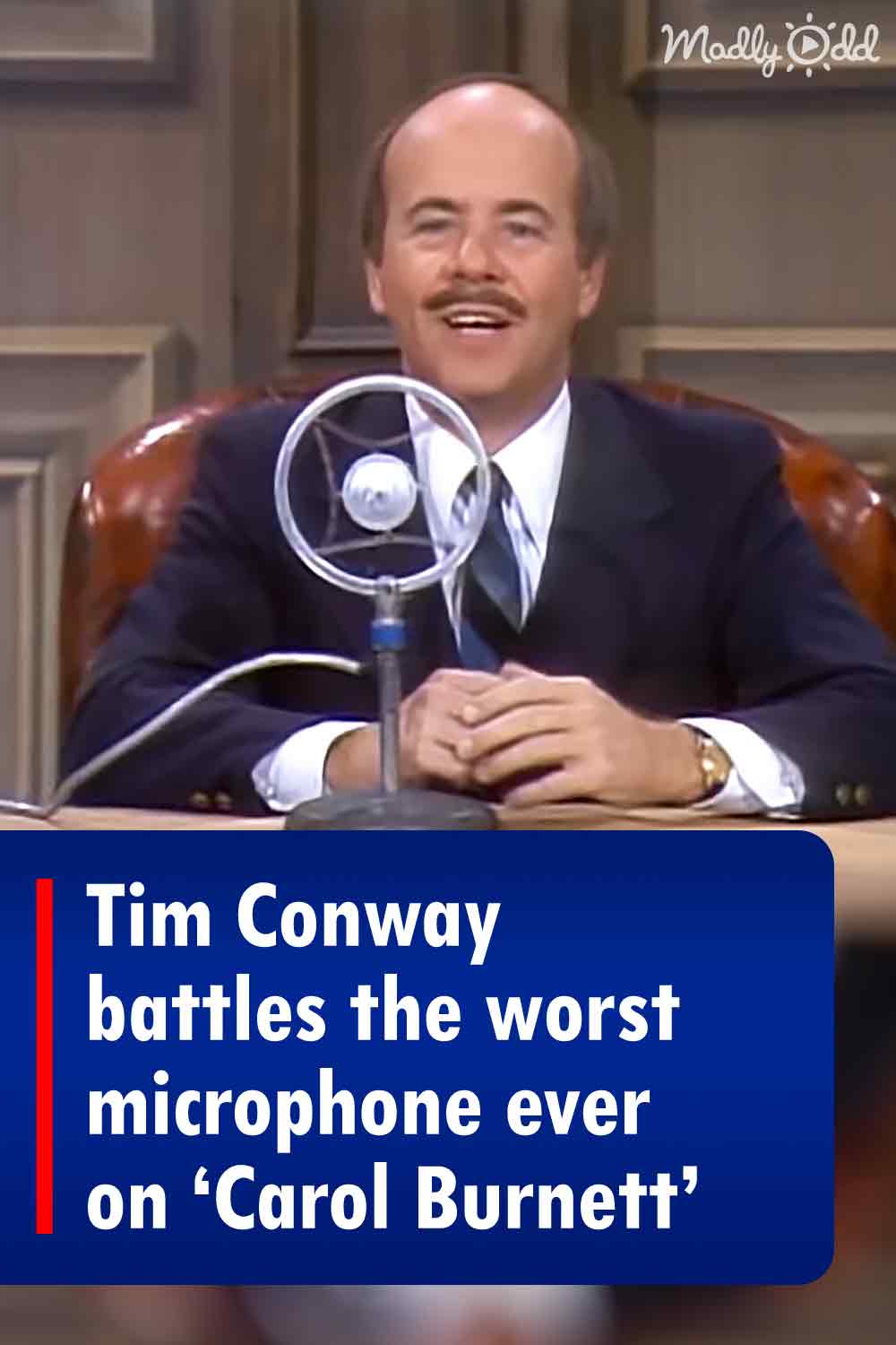 Tim Conway battles the worst microphone ever on ‘Carol Burnett’