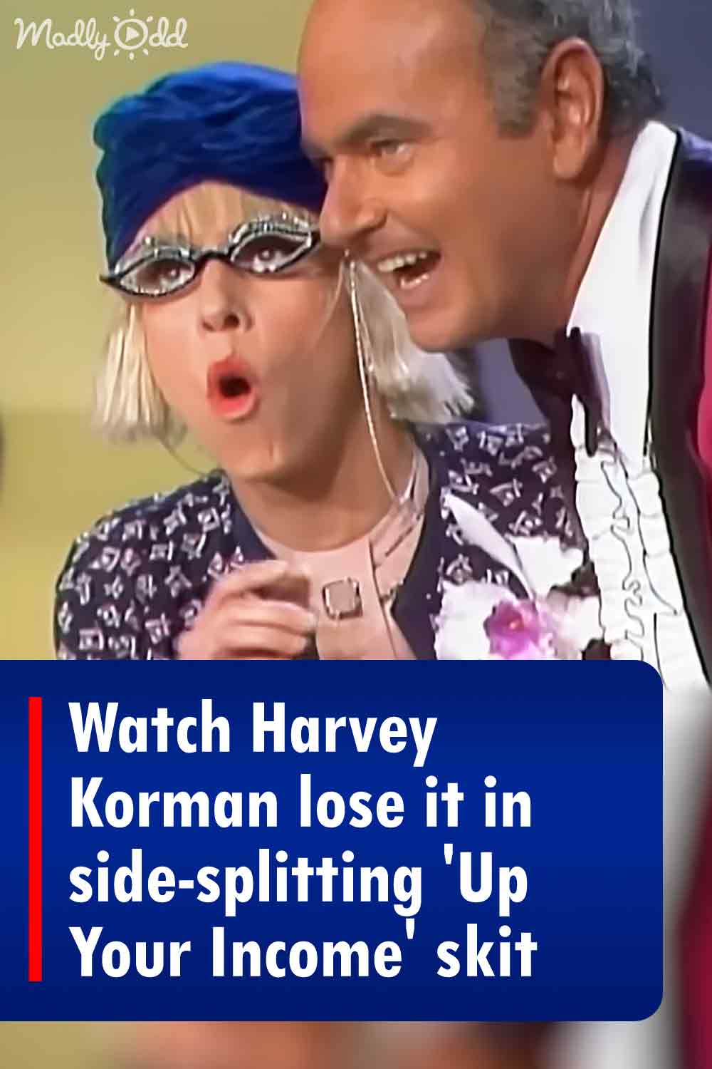 Watch Harvey Korman lose it in side-splitting \'Up Your Income\' skit