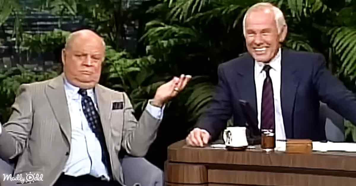 Don Rickles and Johnny Carson