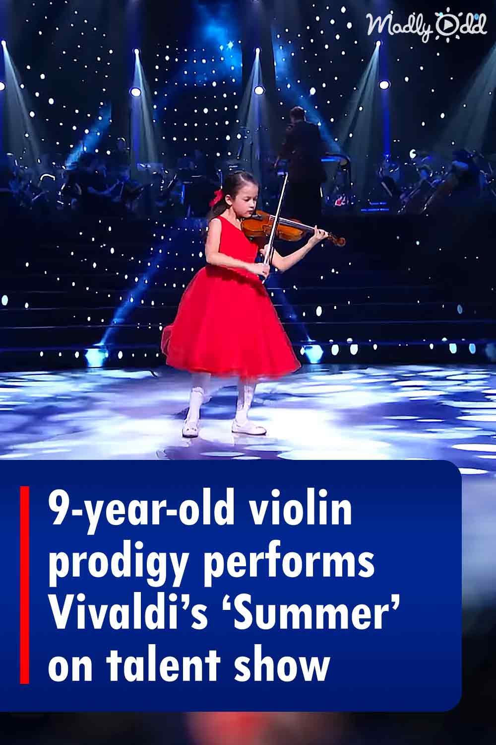 9-year-old violin prodigy performs Vivaldi’s ‘Summer’ on talent show