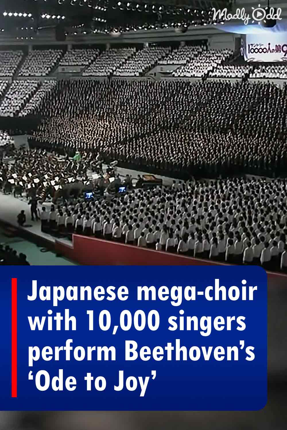Japanese mega-choir with 10,000 singers perform Beethoven’s ‘Ode to Joy’