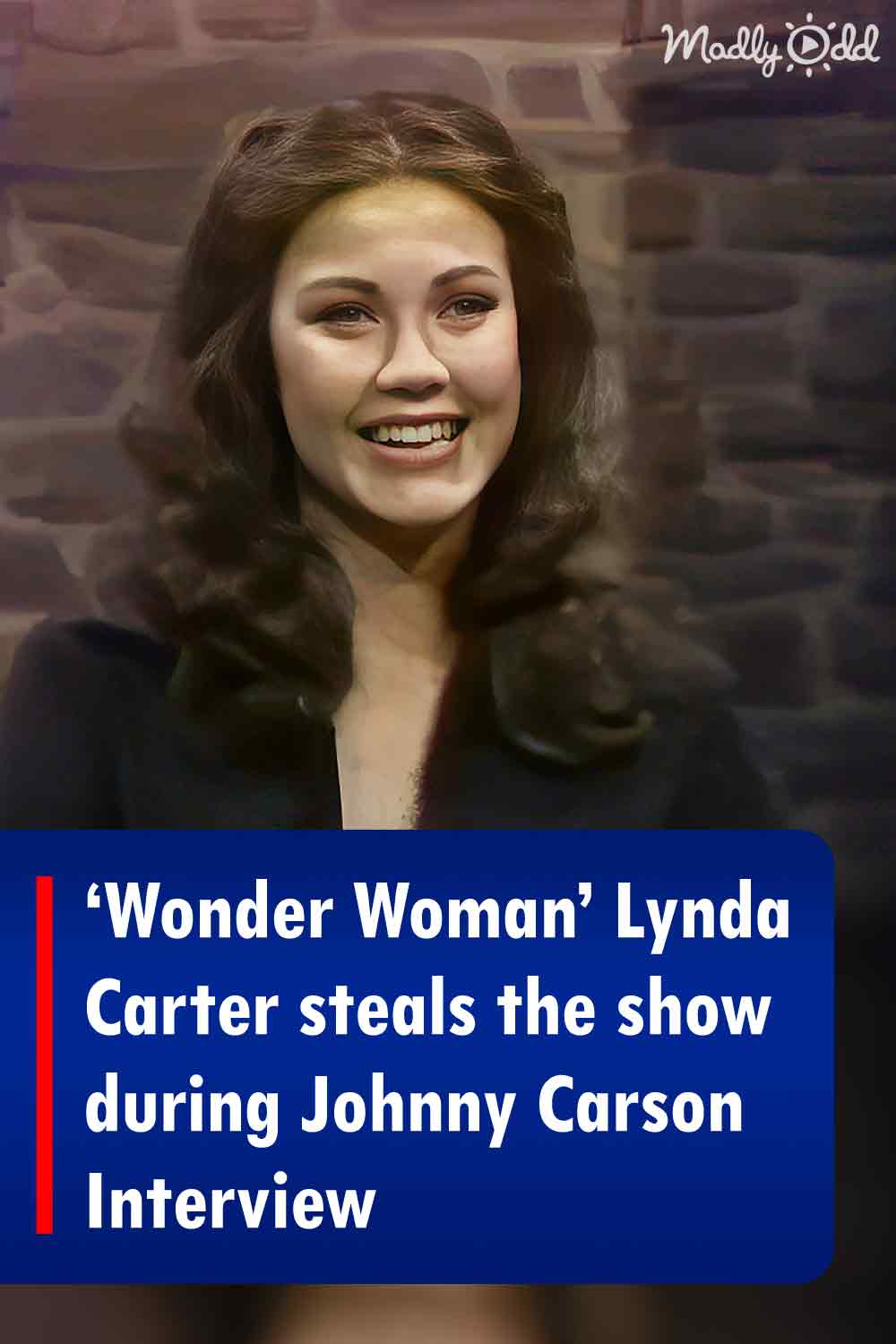 \'Wonder Woman\' Lynda Carter steals the show during Johnny Carson Interview