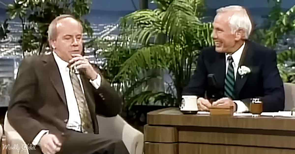 Johnny Carson and Tim Conway