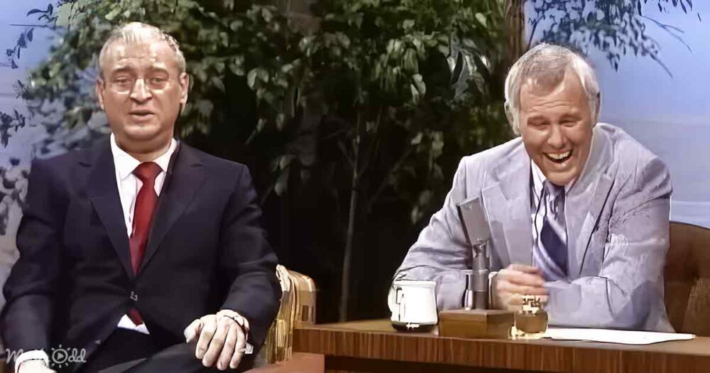Rodney Dangerfield and Johnny Carson