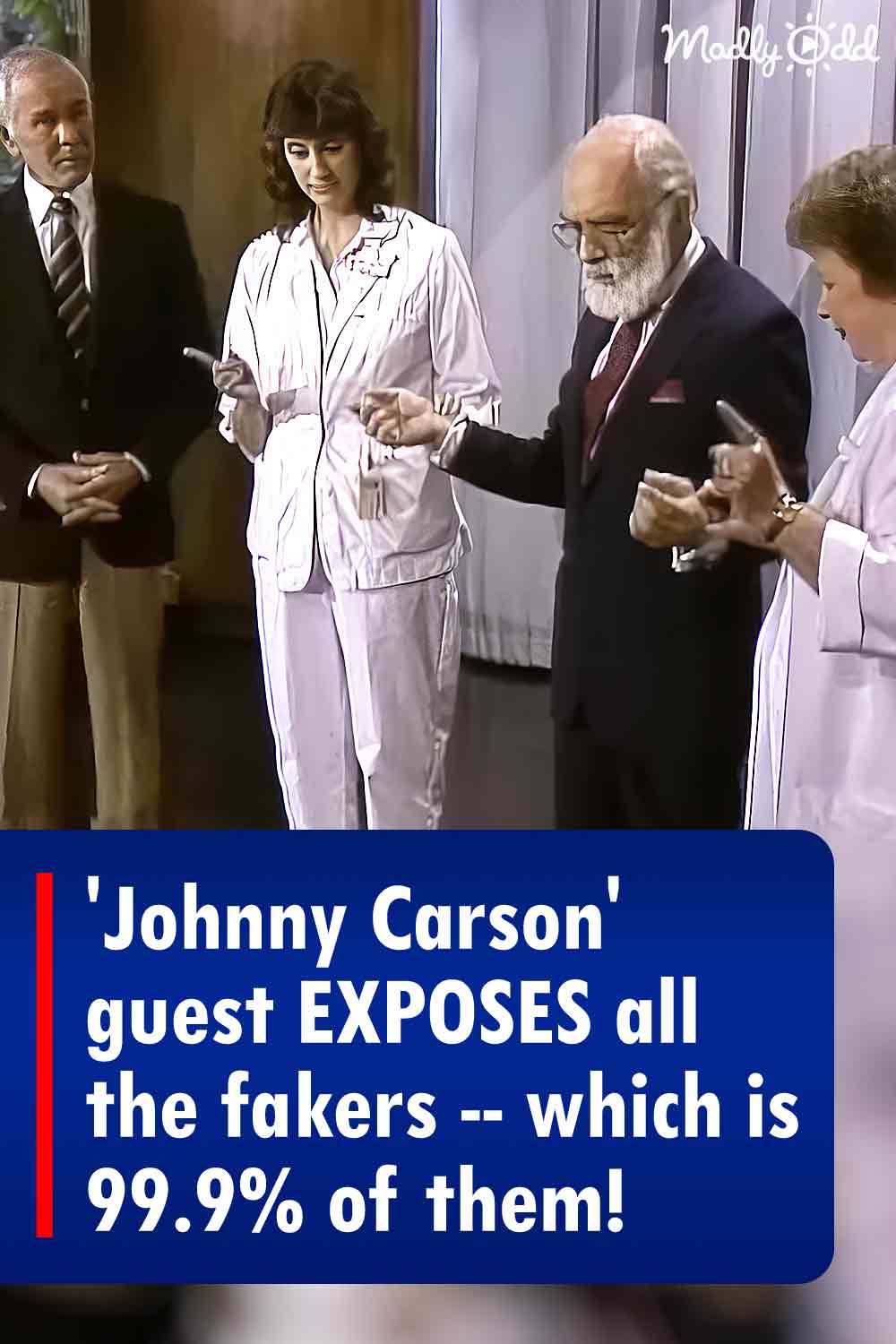 \'Johnny Carson\' guest EXPOSES all the fakers -- which is 99.9% of them!