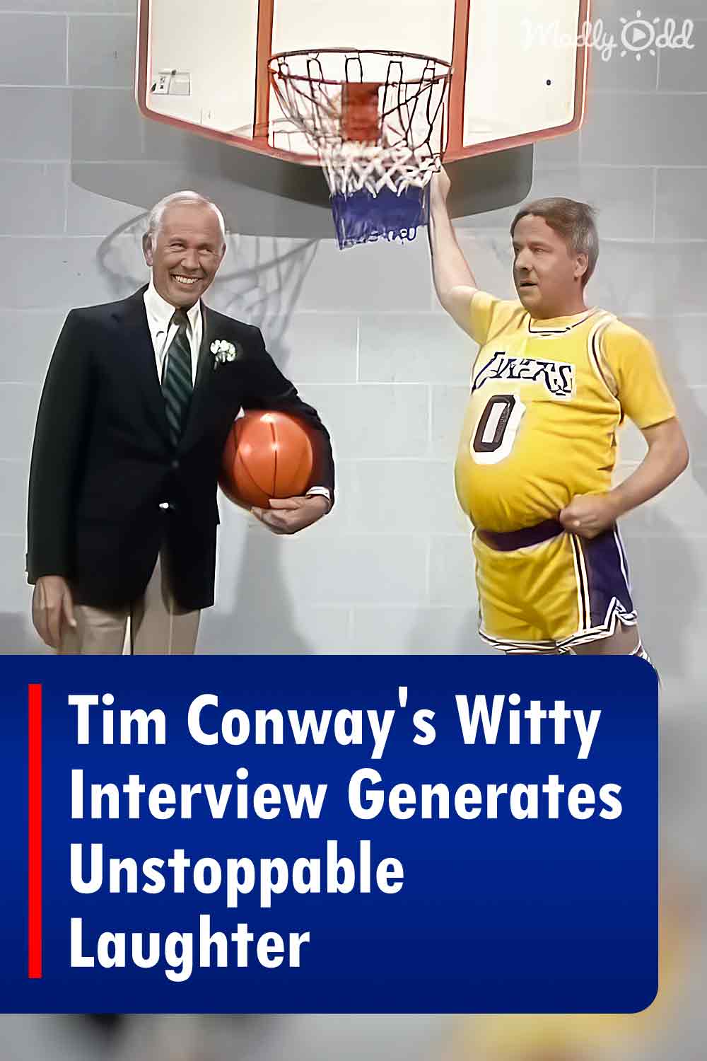 Tim Conway\'s Witty Interview Generates Unstoppable Laughter