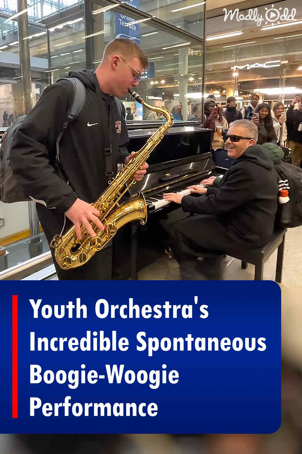 Youth Orchestra\'s Incredible Spontaneous Boogie-Woogie Performance