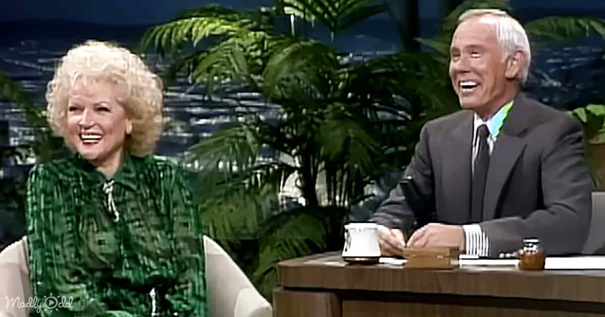 Betty White and Johnny Carson share hilarious memories Madly Odd!