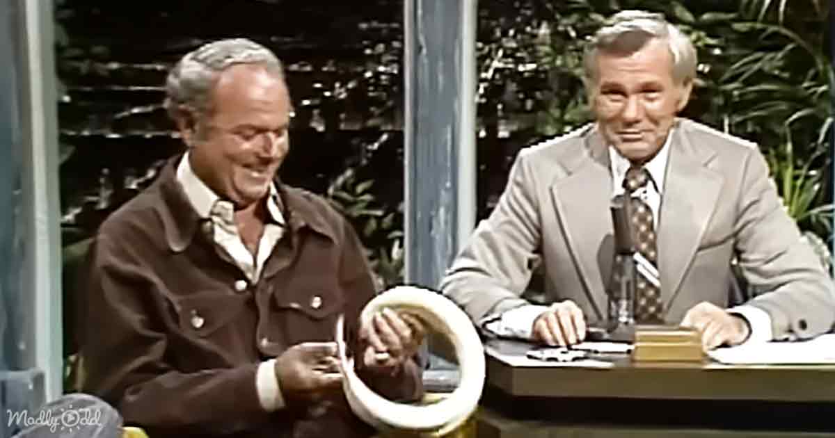 Harvey Korman and Johnny Carson
