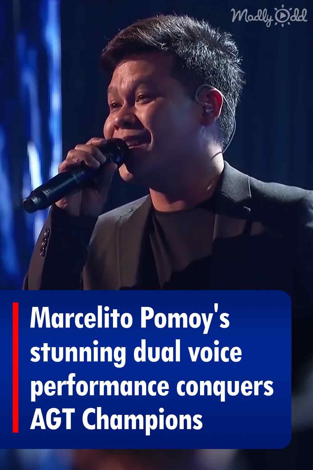 Marcelito Pomoy\'s stunning dual voice performance conquers AGT Champions