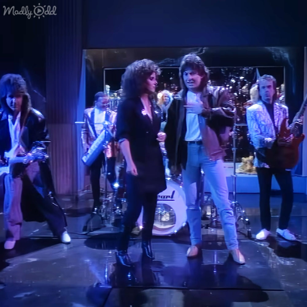 Scene from Starship's 'Nothing's Gonna Stop Us Now' video in high definition